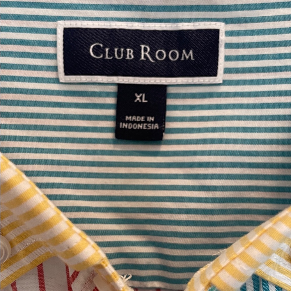 Colorful Striped Men's Shirt - Picture 2 of 5
